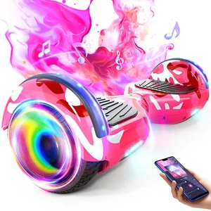 6.5 in Hoverboard Electric Self-Balancing TWO WHEEL With SPEAKERS and LED light - Picture 1 of 14