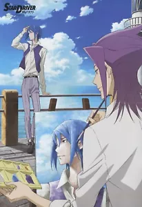 poster promo Star Driver Kagayaki no Takuto Goulart Knight anime Shindou Sugata - Picture 1 of 2