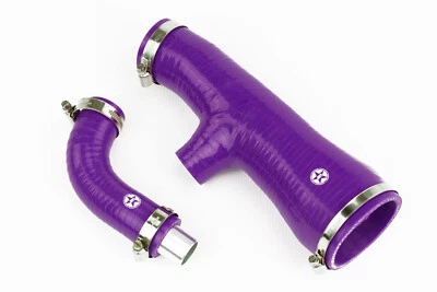 Manguera turbo de admisión de silicona Stoney para Ford Focus MK2 1.6 TDCI C-Max 03-07 púrpura - Imagen 1 de 4