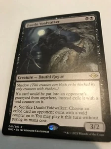 Dauthi Voidwalker : MTG NM Modern Horizons 2 Rare; exile, creature 3/2, Shadow - Picture 1 of 4
