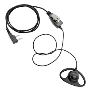 Zestaw słuchawkowy w kształcie litery D z mikrofonem PTT do Baofeng UV-5R BF-F8HP UV-82 UV-82HP - Zdjęcie 1 z 6