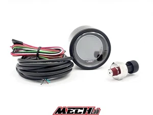 PROSPORT EVO digitales Öldruckmanometer BAR-Instrument 52mm grün weiß - Bild 1 von 6