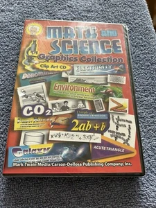 MATH & SCIENCE GRAPHICS COLLECTION--CLIP ART--MARK TWAIN MEDIA PUBLISHING CO. - Picture 1 of 7
