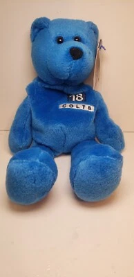 Peyton Manning #18 Beanie Baby Bear Indianapolis Colts Limited Treasures Foto 1 de 4