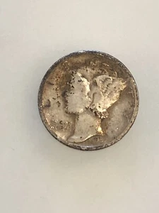 1937 Mercury Dime Silver Good Condition - Picture 1 of 2