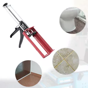 Industrial Dual Applicator Gun Dispenser Double Component Caulking Gun - Picture 1 of 12