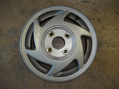 1991 91 1992 92 Hyundai Scoupe Alloy Wheel Rim 14" OEM USED 70642 - Image 1 of 4
