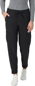 HANES Scrubs Cargo Joggers Women's Size {Medium} 4 Pockets - Picture 1 of 7