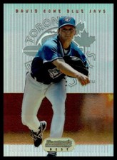 1995 Bowman's Best David Cone #3 Toronto Blue Jays