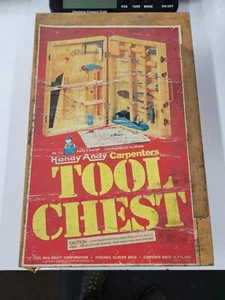 Vintage 1975 Skil-Craft Handy Andy Carpenters Tool Chest No. 172 With Tools - Picture 1 of 8