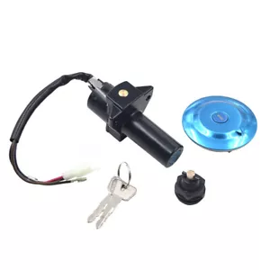 Interruptor de encendido tapa de combustible juego de llaves de bloqueo de asiento para Yamaha YBR125 2002-2013 - Imagen 1 de 6