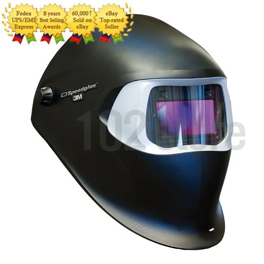 Casco de Soldadura 3M Speedglas 100V con Filtro de Oscurecimiento Automático Tonos 100% Auténtico - Imagen 1 de 1