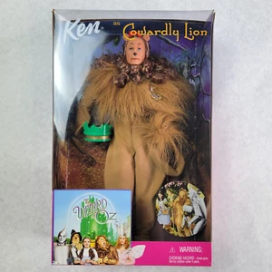 Feiger Löwe Zauberer von Oz Barbie Sammlung 1999 Mattel Artikel 25814 Vintage - Bild 1 von 13