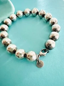 Tiffany & Co. Tiffany HardWear 7 in Perlen Armband 925 Sterling Silber - Bild 1 von 8