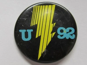 U2 U92 PIN BADGE PINBACK BUTTON - Picture 1 of 4