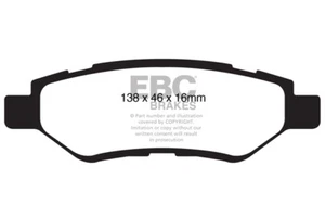 Pastillas de freno traseras EBC Ultimax para Saab 9-4X 2.8 Turbo (300 CV) (2011) - Imagen 1 de 1
