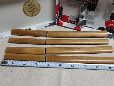 Винтажный 4 шт. Самурай меч стейк нож набор письмо открывалка середины века современный (a) - Изображение 1 из 4