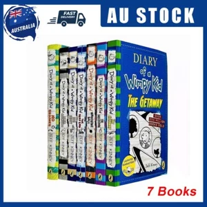 Diary of a Wimpy Kid Series 12-18 Collection 7 Books Set by Jeff Kinney Meltdown - Picture 1 of 12