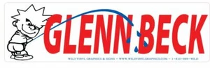 PISS ON GLENN BECK 10" X 3" WVPO-00330 AUTOMOTIVE COLOR POLITICAL STICKER - Picture 1 of 1