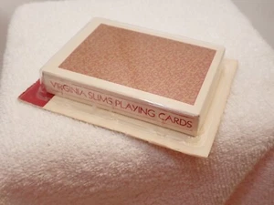 Vintage 1985 VIRGINIA SLIMS "YOU'VE COME A LONG WAY, BABY" Playing Cards New - Picture 1 of 4