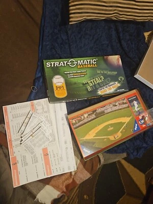  Настольная игра бейсбол Strat O matic команды 2019 как новая в коробке. В основном неперфорированные и полные - Изображение 1 из 4