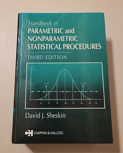 Handbook of Parametric and Nonparametric Statistical Procedures - Third Edition - Imagen 1 de 3