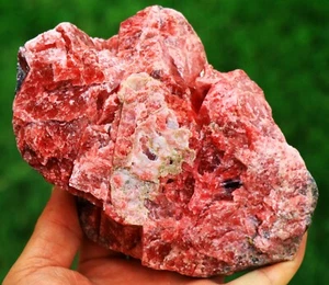 Museum 1.195 kg Gemmy Red Rhodonite Crystal, Brazil! RN354 - Picture 1 of 6