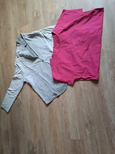 Grauer Blazer von Kennys, Gr.46 beerenfarbenes Shirt Gr.46von GW - Bild 1 von 2