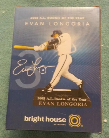 TAMPA BAY RAYS EVAN LONGORIA 2008 A.L. ROOKIE OF THE YEAR 21,561 OF 40,000 Cover