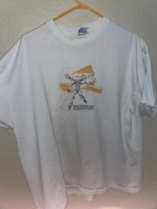 Vintage Rahxephon Anime Shirt Mens X-Large White Distressed Thrashed Robot Y2K - Picture 1 of 2