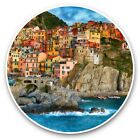 2 x Vinyl Stickers 25cm - Manarola Cinque Terre Italy  #45661