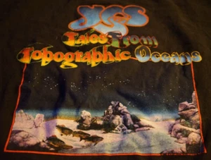 Yes Tales From Topographic Oceans 2003 US Tour Extra Large S/s Out Of Print Nm - Picture 1 of 5