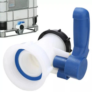 75mm Auslaufhahn Ventil Adapter Für IBC Container Wassertank Schlempe-Tank - Bild 1 von 6