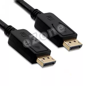 15Ft High Performance DisplayPort to DisplayPort (DP to DP) Cable - Gold Plated - Picture 1 of 1