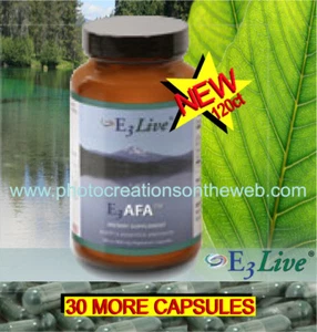 New! E3 AFA Dietary Supplement,Vitamin,Organic,Vegan Helps Everyone,+Autism $70 - Picture 1 of 7