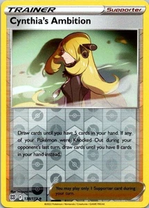 Cynthia's Ambition Uncommon SWSH09: Brilliant Stars 138/172 NM - Picture 1 of 2