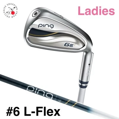 PING Golf G LE3 Iron #6 L-Flex ULT 250 J Graphite Shaft Ladies Japan RH New - Image 1 of 4