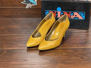 Zapatos de tacón Nina Mandy naranja para mujer talla 6 M usados - Imagen 1 de 9