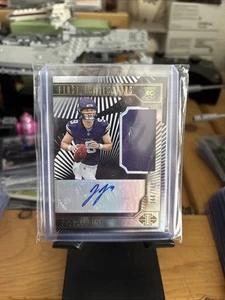 JJ McCarthy First Impressions Autographed Mem #102 2024 Panini Illusions /149 - Picture 1 of 2