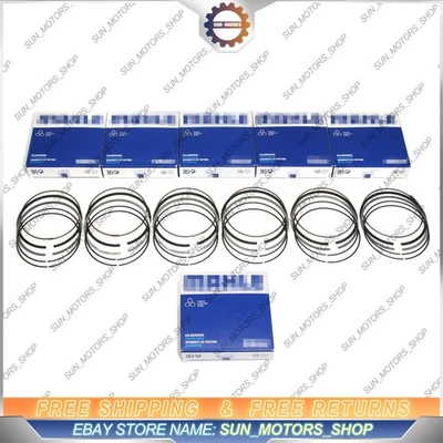 STD 6cyl Piston Rings Set Φ84mm for BMW 330d 530d 730d E65 E92 3.0 Diesel M57D30 - Image 1 of 4