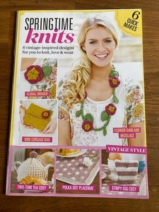Springtime Knits - 6 Vintage Inspired Designs - Knitting Pattern Booklet - Picture 1 of 3