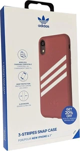 Adidas Custodia in Pelle per iPhone XR Rosa - Foto 1 di 1
