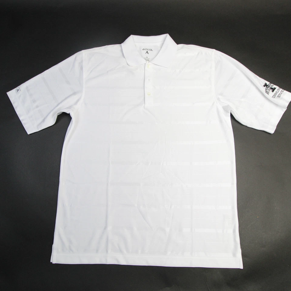 Мужские белые поло Iowa State Cyclones Antigua новые - Изображение 1 из 1