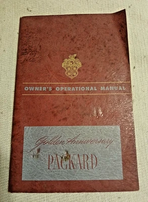 Packard Golden Anniversary Manual de Operaciones del Propietario 1949 Serie 23 Foto 1 de 4