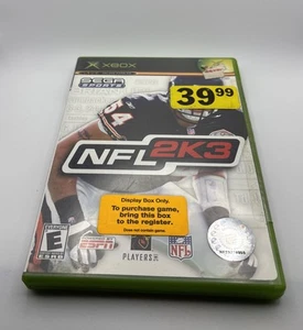 NFL 2k3 + Manual - Xbox Original - Tested & Working - Free Postage - Picture 1 of 4