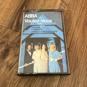 ABBA voulez vous original 1979 Epic Audio Cassette Tape Album tested vintage - Bild 1 von 6