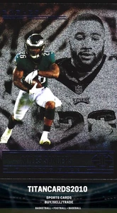 Miles Sanders 2021 Panini Illusions Silver Sparkle Philadelphia Eagles #51 - Foto 1 di 2