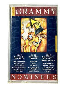 1997 Grammy Nominees by Various Vintage 1997 Cassette Tape with Inlay Tested - Picture 1 of 10