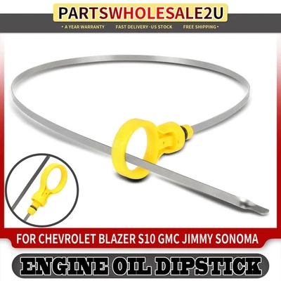 Varilla de medición de aceite de motor para Chevrolet Blazer S10 GMC Sonoma Jimmy Isuzu Oldsmobile Foto 1 de 4