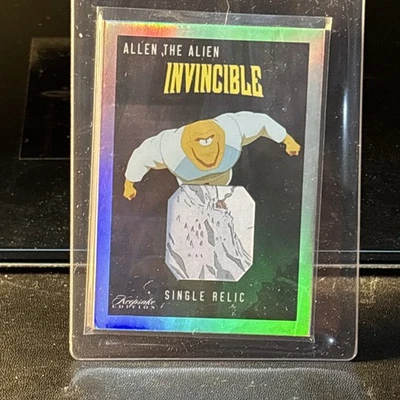 Allen The Alien Single Relic Authentic 2025 invincible Keepsake Edition #463 - Image 1 of 2
